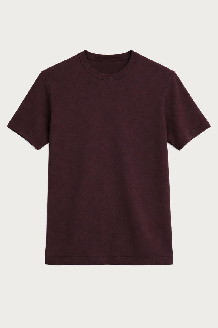 ANT Antioch Bordo Pamuklu Erkek T-Shirt - San Juan del Río