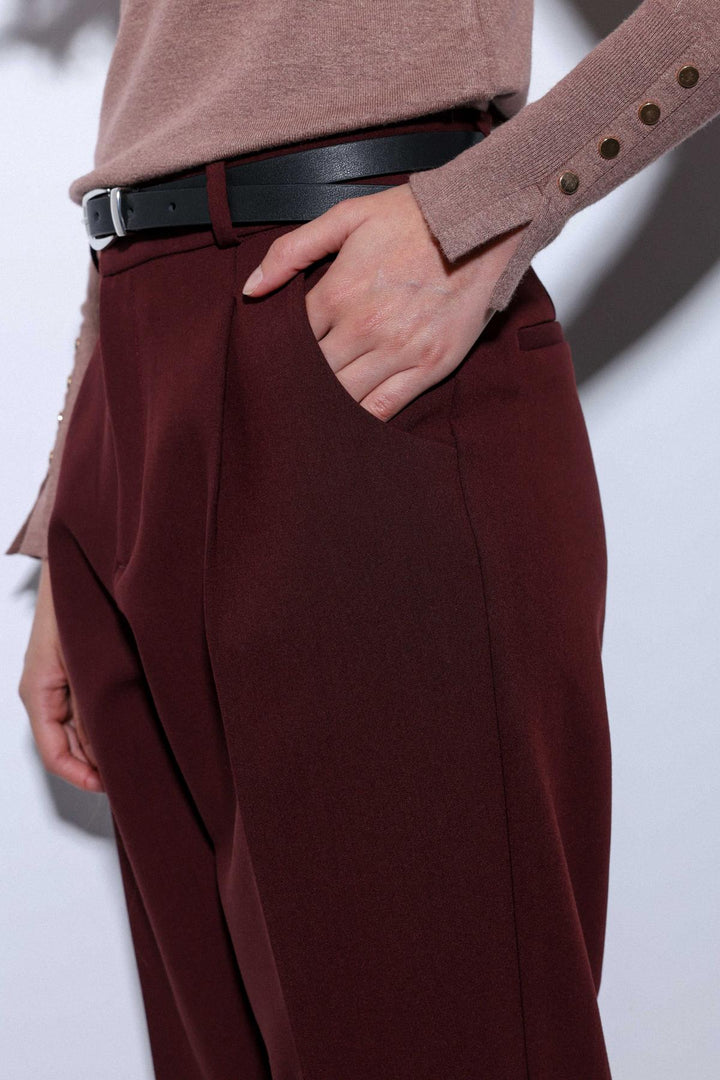 ANT Antioch Bordeaux Pencil Women's Pants - Honolulu