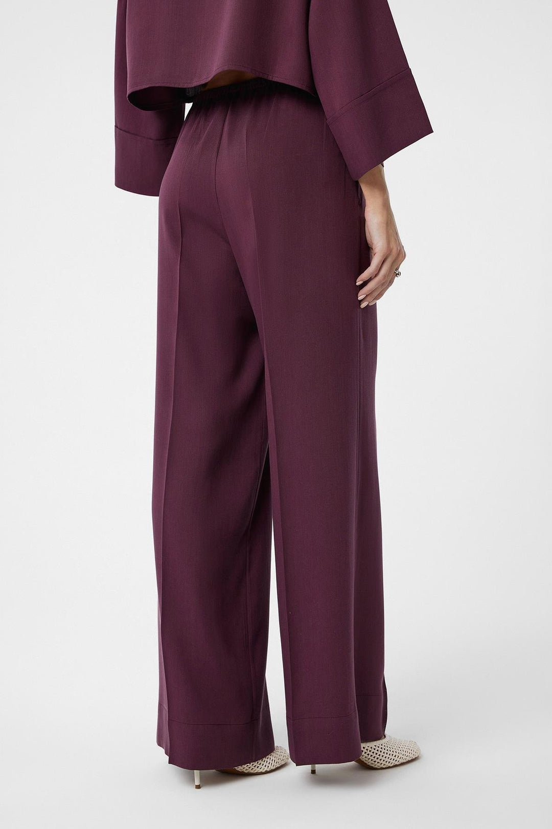 ANT Antioch Bordeaux Relaxed Women's Pants - Meaux
