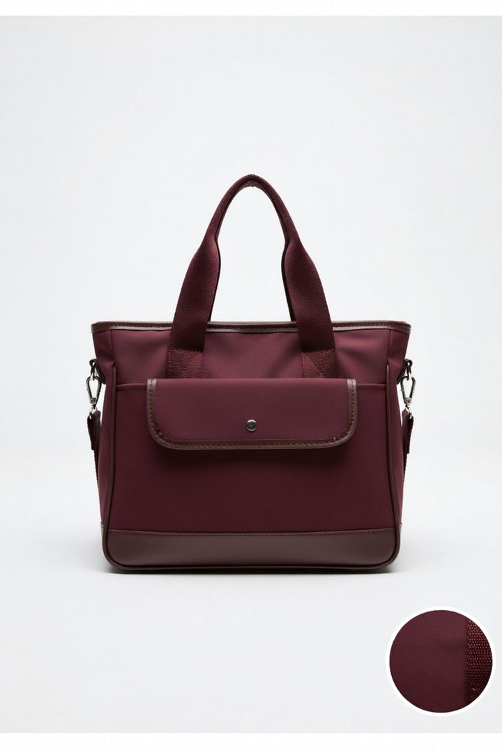 Bordo Urban Laptop & Omuz Çantası – Çok Bölmeli, Suya Dayanıklı - Charlottesville
