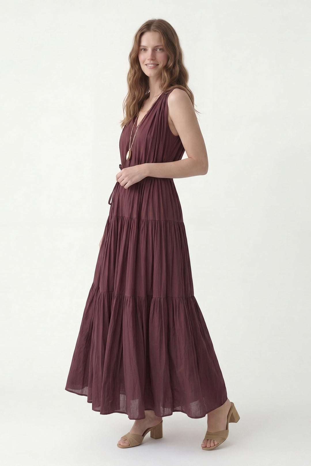 ANT Vual Cotton Women's Midi Dress - Herford
