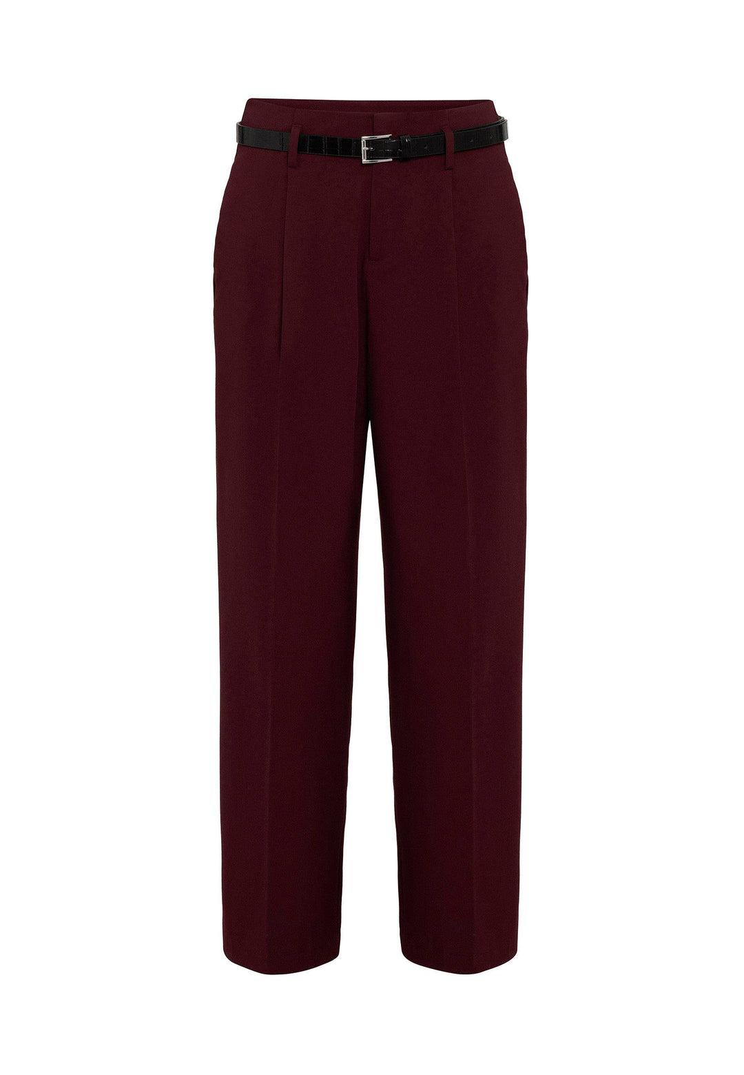 ANT Antioch Bordeaux High Waist Flared Women's Pants - Casalecchio di Reno