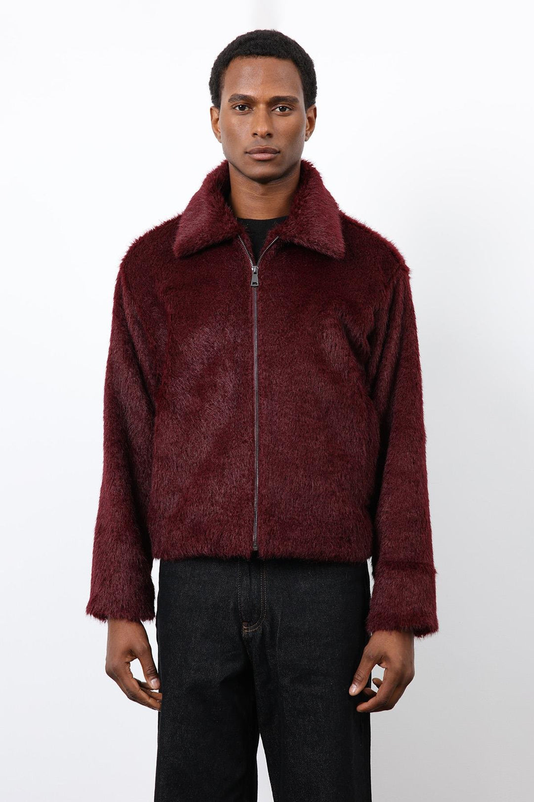 ANT Antioch Bordo Yumuşak Dokulu Erkek Mont - Texcoco