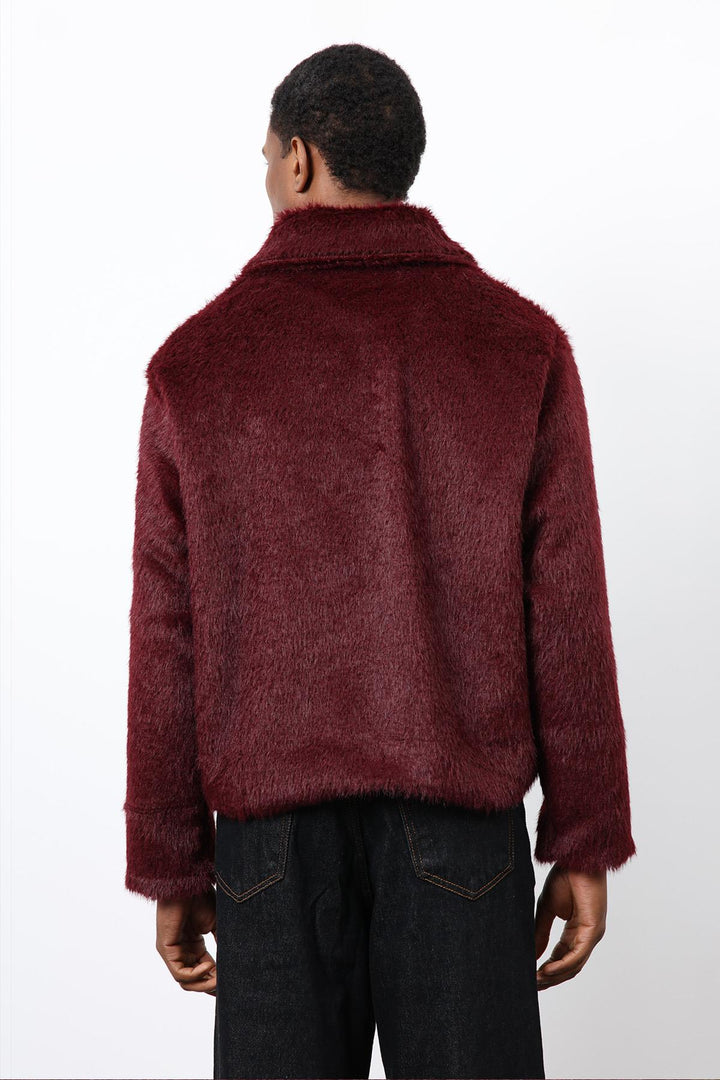 ANT Antioch Bordo Yumuşak Dokulu Erkek Mont - Texcoco