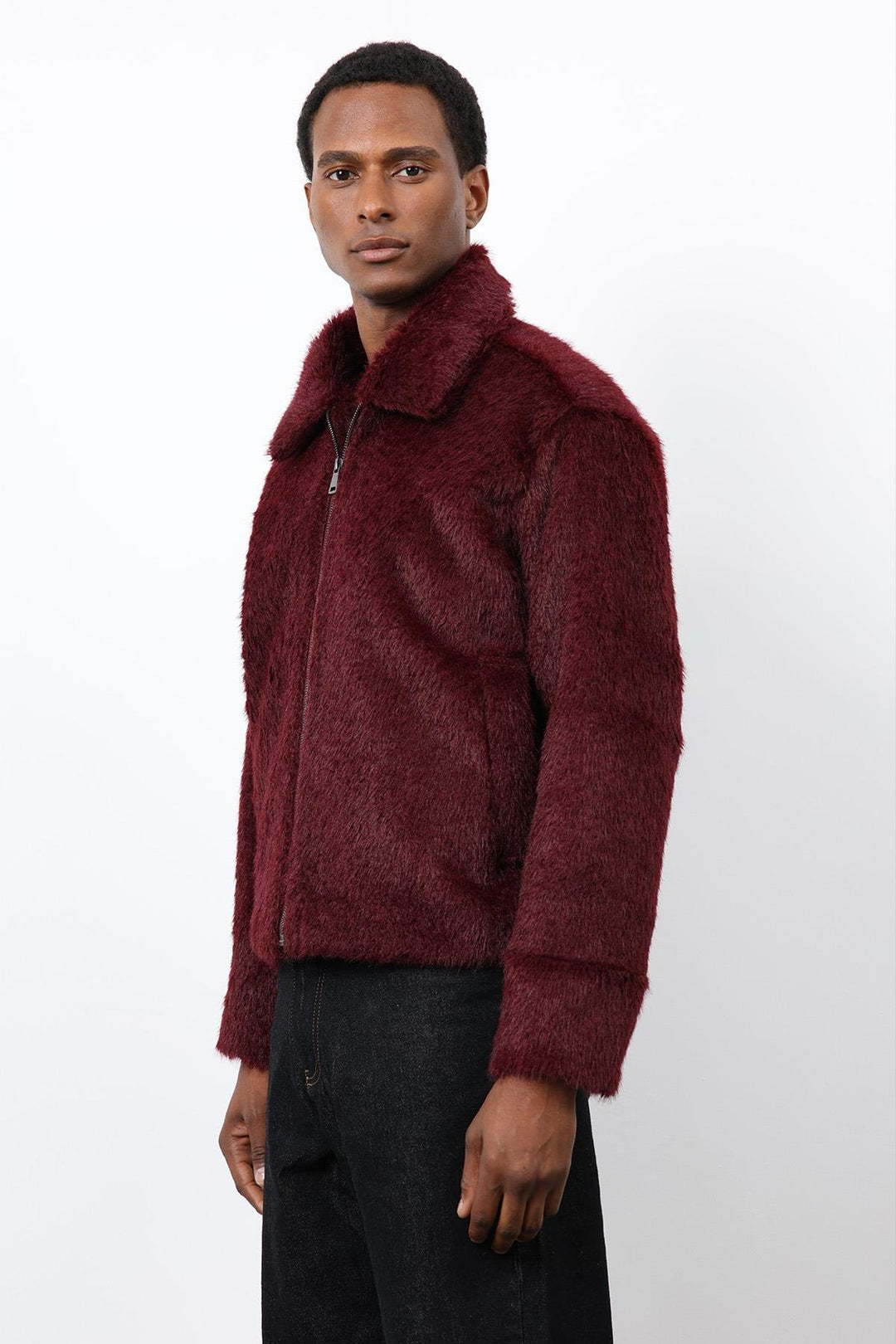 ANT Antioch Bordo Yumuşak Dokulu Erkek Mont - Texcoco