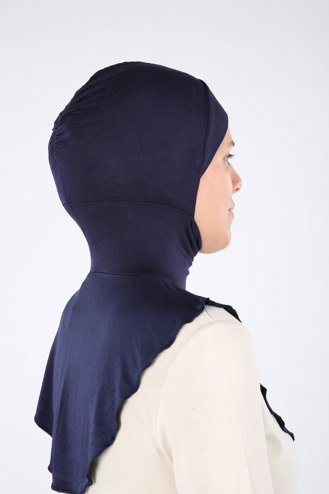 TLD Women Allday Navy Turtleneck Beanie - Bruchsal