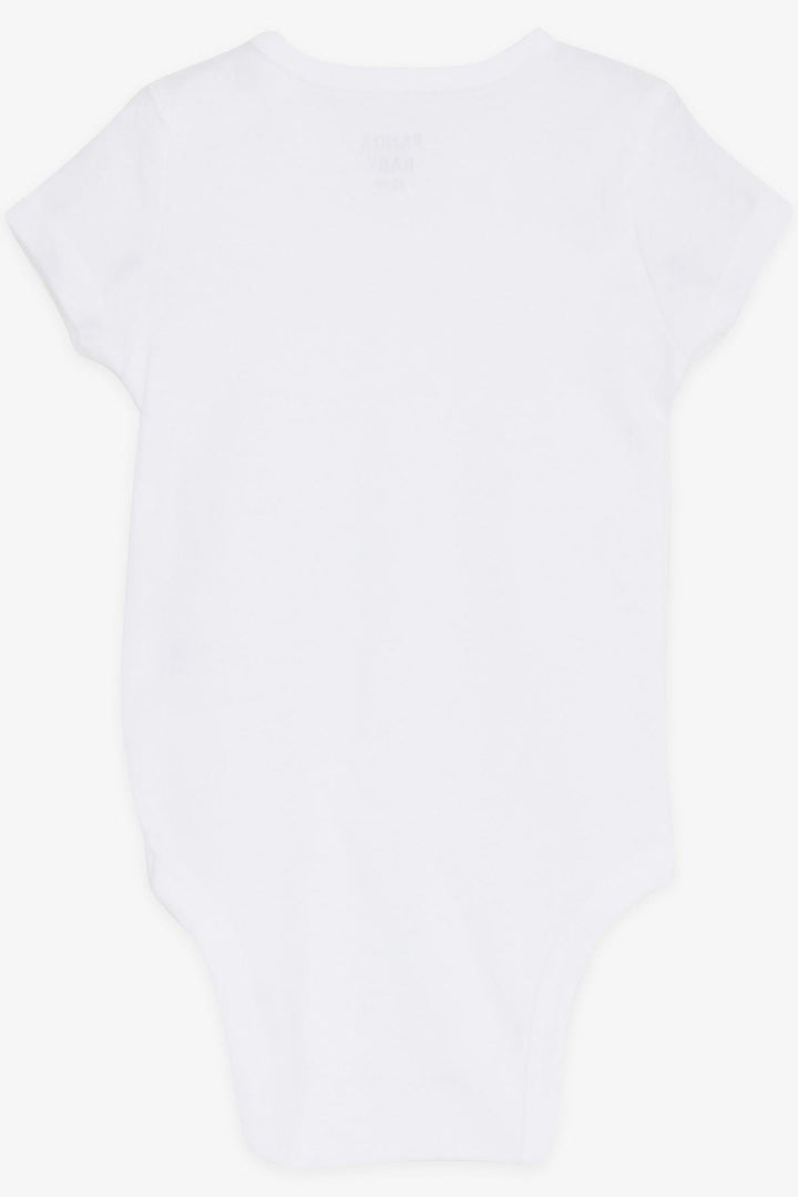 BRE Breeze Baby Snap Bodysuit Plain Color 9 Months-3 Years, Ecru - Cleveland