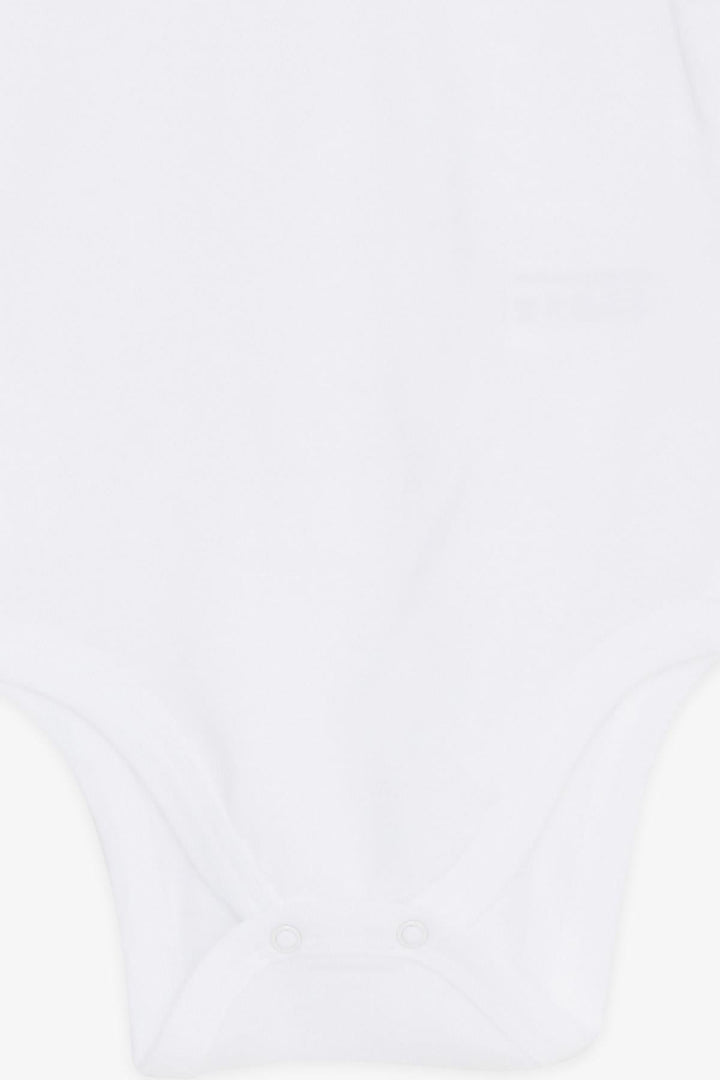BRE Breeze Baby Snap Bodysuit Plain Color 9 Months-3 Years, Ecru - Cleveland