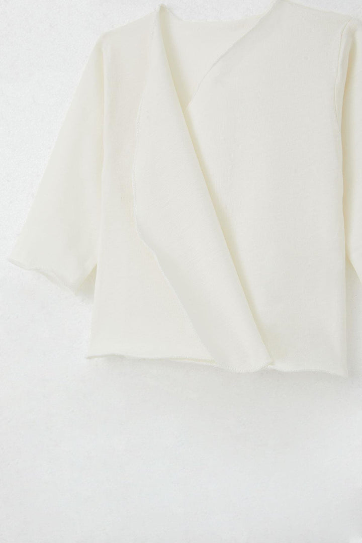 BRE Breeze Baby Inside Bodysuit Hospital Exit 2 Pieces 0-3 Months, Ecru - Uxbridge