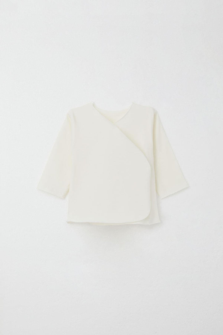 BRE Breeze Baby Inside Bodysuit Hospital Exit 2 Pieces 0-3 Months, Ecru - Uxbridge