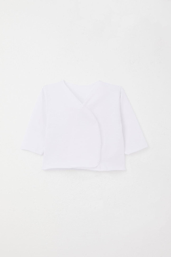 BRE Breeze Baby Inside Bodysuit Hospital Exit 2-Pack 0-3 Months, White - Turnhout