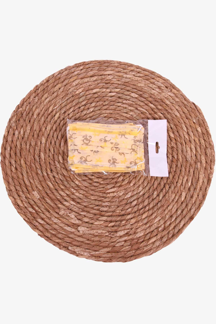 BRE Breeze Kids Mask Monkey Pattern Standard, Yellow - Skenderaj