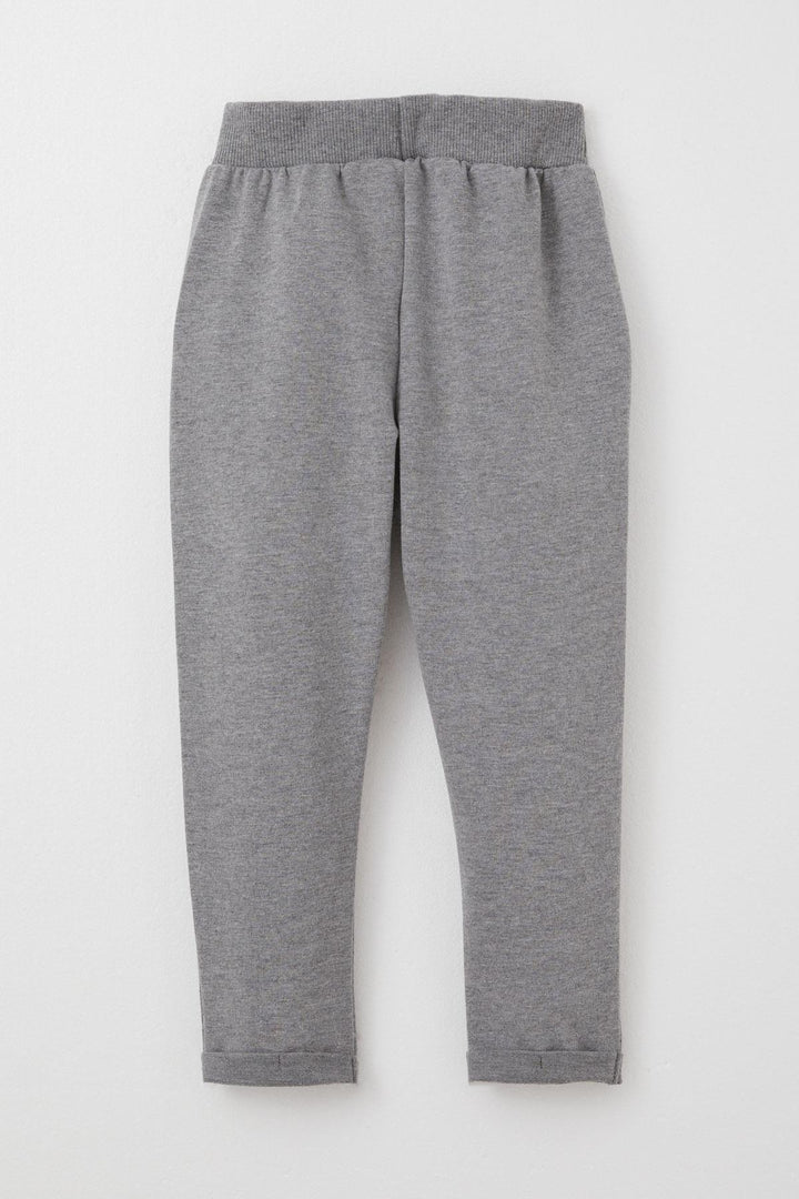 BRE Breeze Baby Boy Bottom Buttoned Armored Pocket 9 Months-3 Years, Dark Gray Melange - Oro Valley
