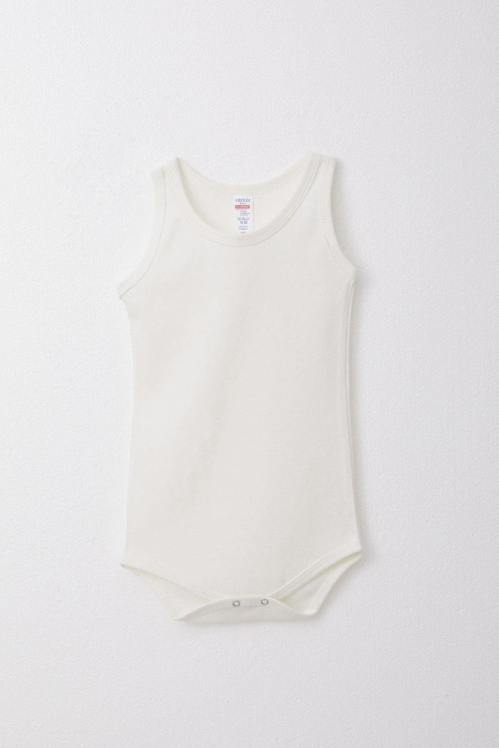 BRE Breeze Baby Boy Snap Fastener Bodysuit مع جاكار 9 أشهر - 3 سنوات، إكرو - تشورنومورسك