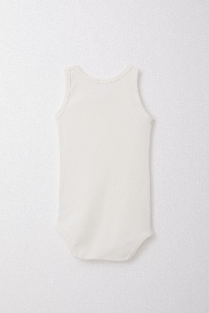 BRE Breeze Baby Boy Snap Fastener Bodysuit مع جاكار 9 أشهر - 3 سنوات، إكرو - تشورنومورسك