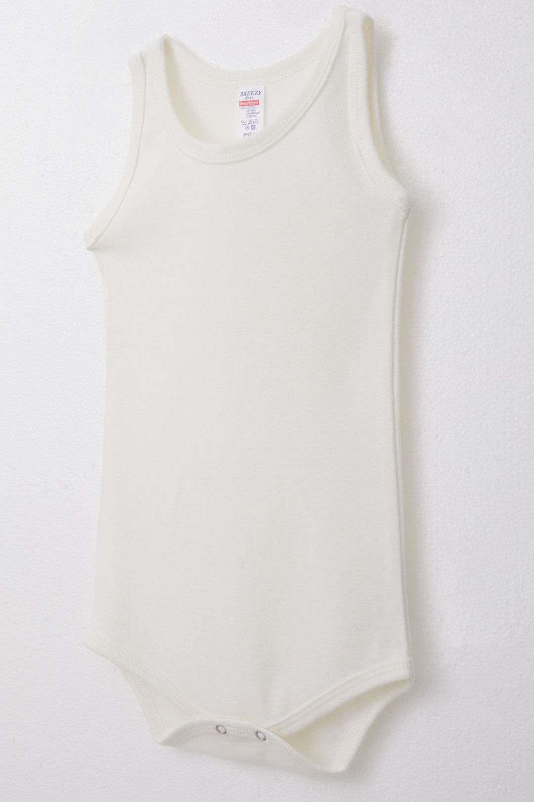 BRE Breeze Baby Boy Snap Fastener Bodysuit مع جاكار 9 أشهر - 3 سنوات، إكرو - تشورنومورسك
