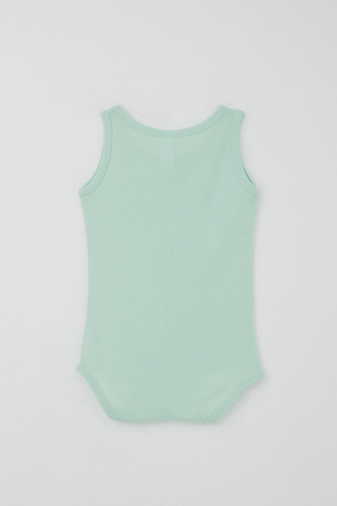 BRE Breeze Baby Boy Snap Fastener Tank Top Bodysuit Basic 9 Months-3 Years, Water Green - Tejupilco