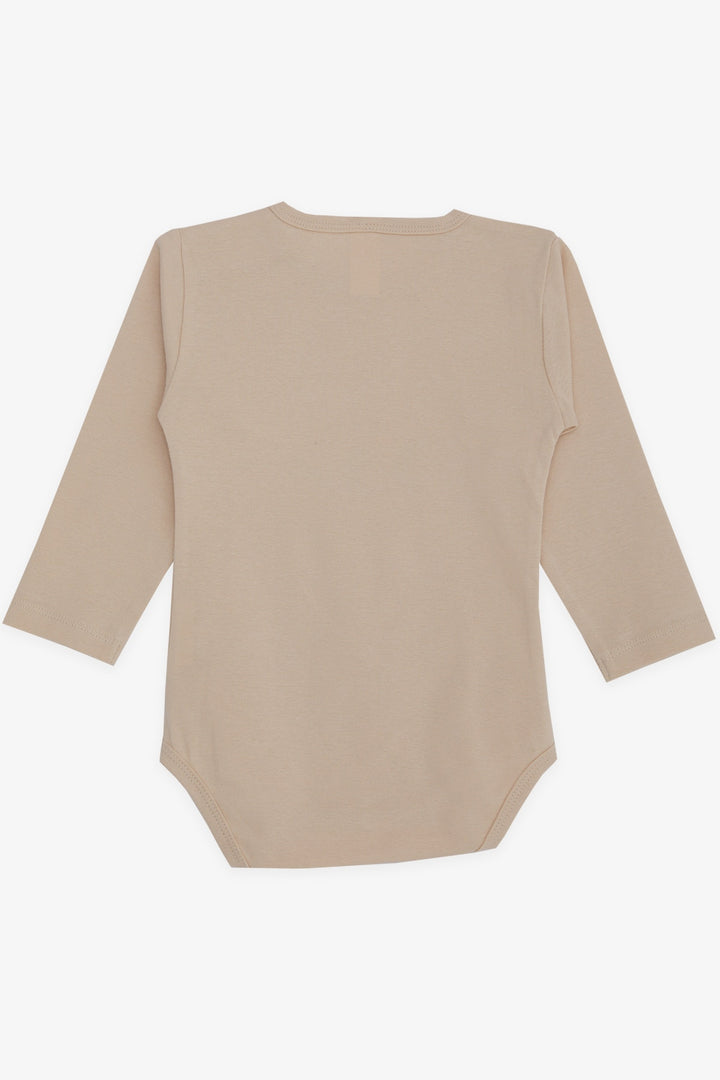 BRE Breeze Baby Boy Snap Bodysuit مع طباعة سيارة، 9 أشهر - 3 سنوات، بيج - بلومنجتون
