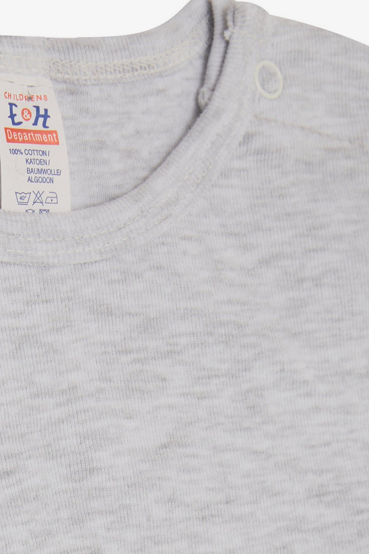 BRE Breeze Baby Boy Snap Bodysuit مع طباعة سيارة 9 أشهر - 3 سنوات، مزيج رمادي فاتح - سترود
