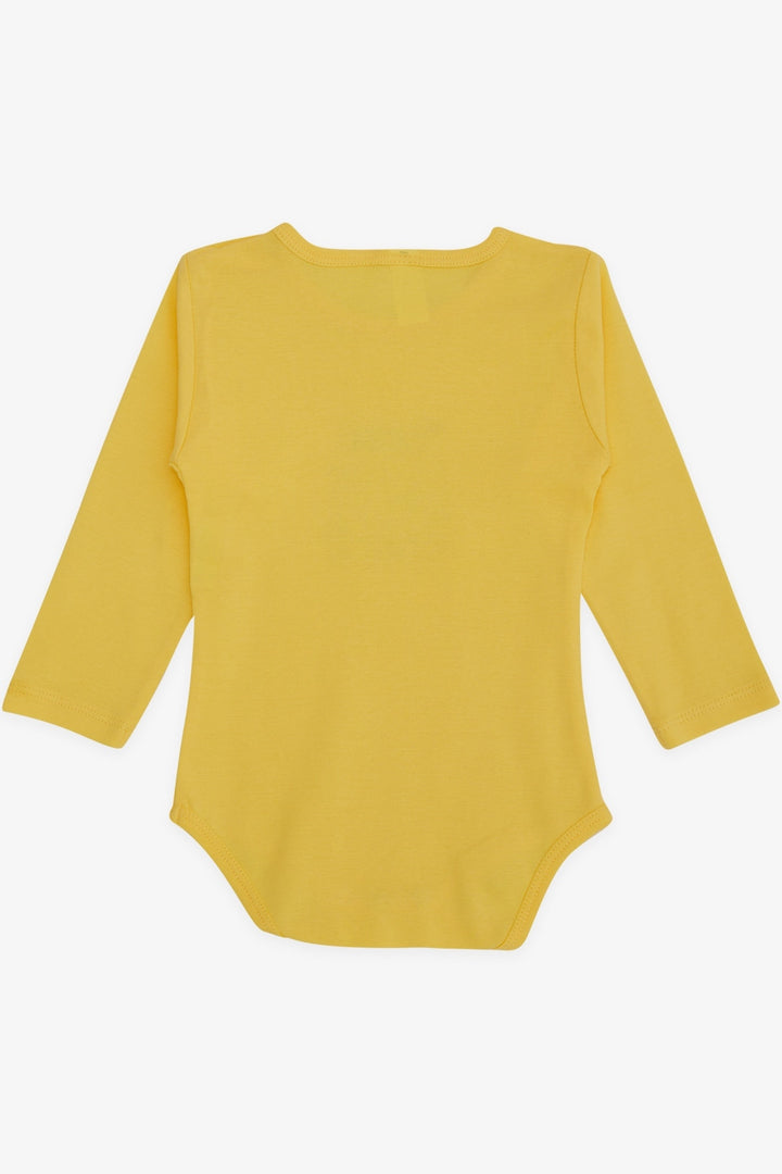 BRE Breeze Baby Boy Snap Bodysuit مع طباعة Hunter Kitten من 9 أشهر إلى 3 سنوات، أصفر - Security-Widefield