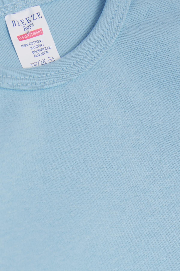 BRE Breeze Baby Boy Snap Bodysuit Basic 9 أشهر - 3 سنوات، أزرق - Wentzville
