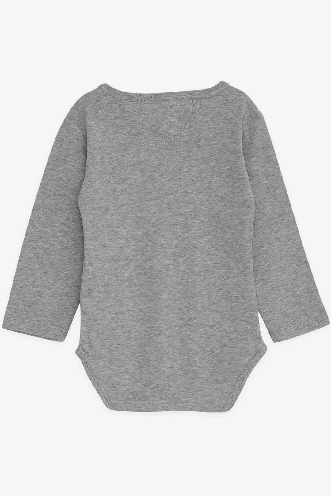 BRE Breeze Baby Boy Snap Bodysuit مع نظارات طباعة الدب 9 أشهر - 3 سنوات، مزيج رمادي داكن - كوفينا