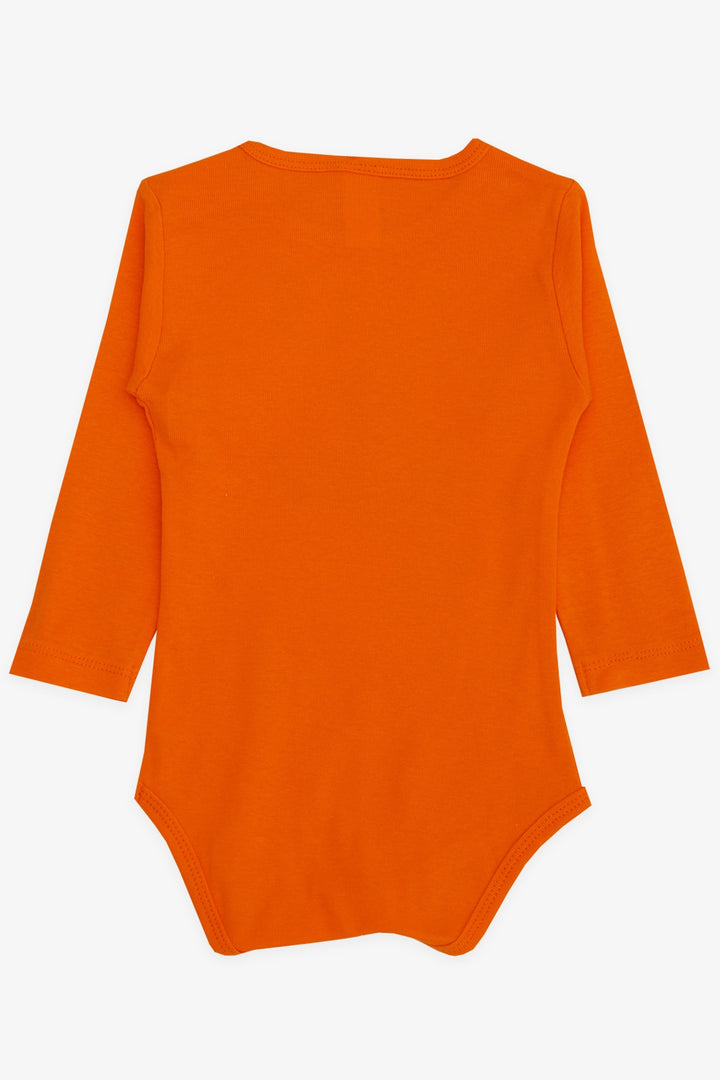 BRE Breeze Baby Boy Snap Bodysuit لطيف ديناصور مطبوع 9 أشهر - 3 سنوات، برتقالي - Slonim