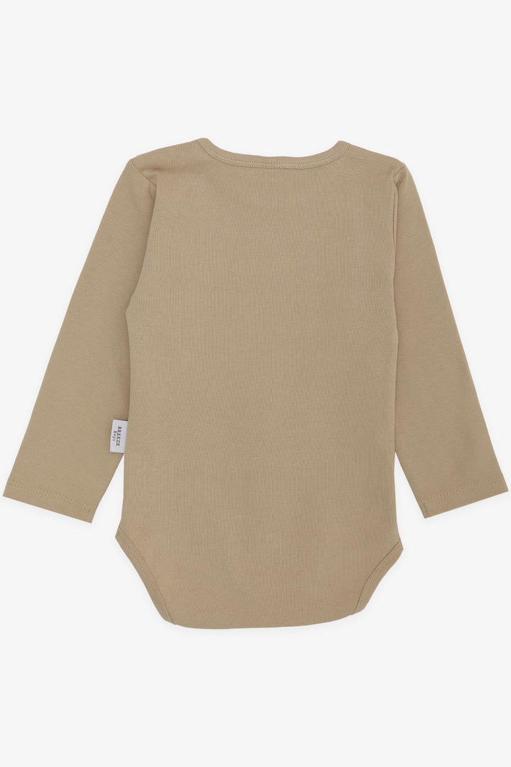 BRE Breeze Baby Boy Snap Bodysuit Basic 9 أشهر - 3 سنوات، المنك - مرتفعات الجنيه الاسترليني