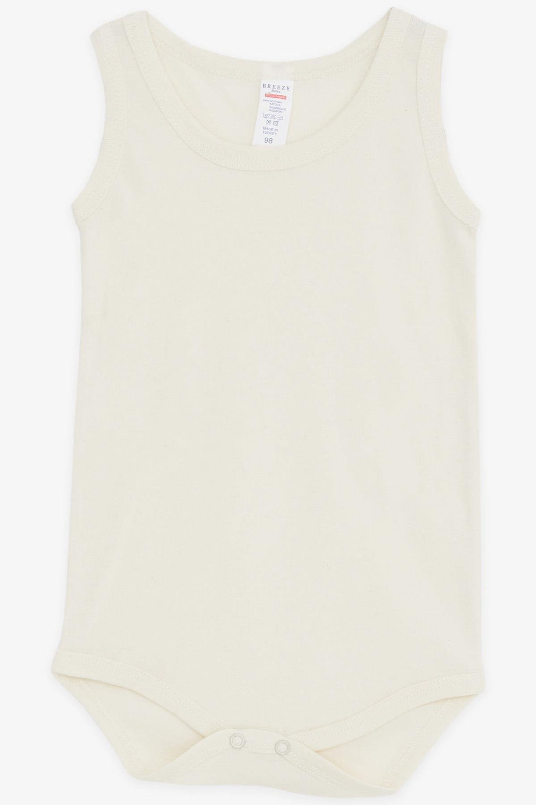 BRE Breeze Baby Boy Snap Bodysuit 9 Months-3 Years, Cream - San Benedetto del Tronto