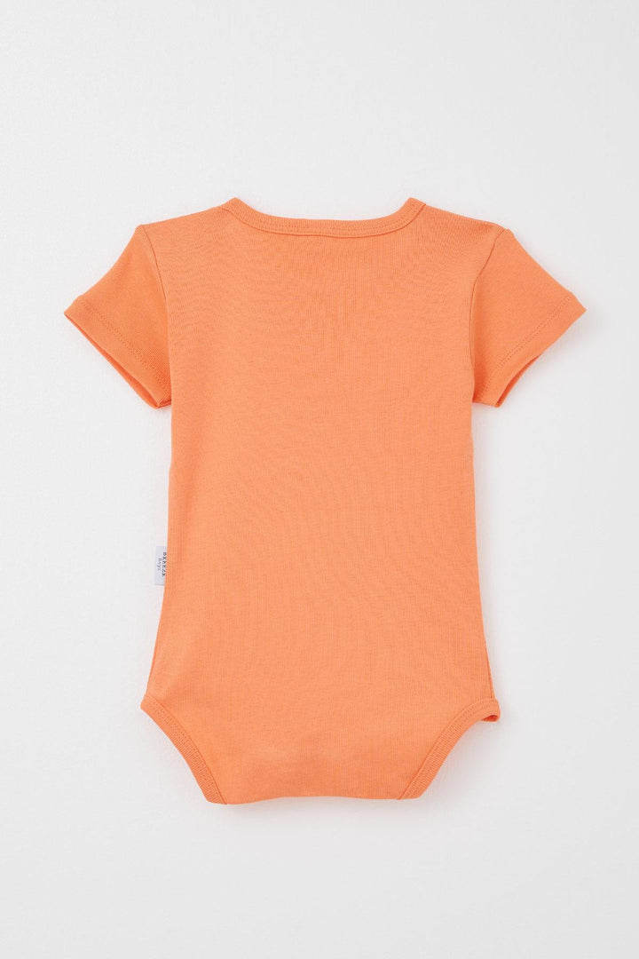 BRE Breeze Baby Boy Snap Bodysuit Basic 9 Months-3 Years, Salmon - Grosseto