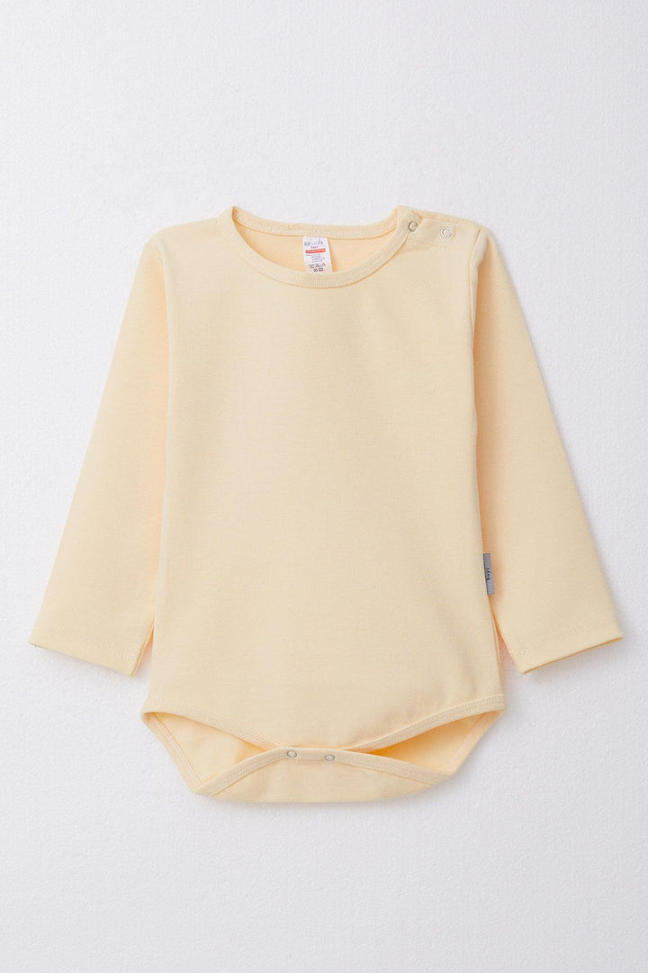 BRE Breeze Baby Boy Snap Bodysuit Basic 9 أشهر - 3 سنوات، أصفر - Wedel