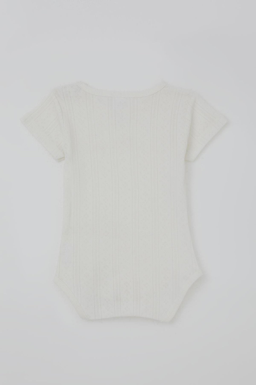 BRE Breeze Erkek Bebek Çıtçıtlı Zıbın Body Jakarlı 9 Ay-3 Yaş, Ekru - San Rafael