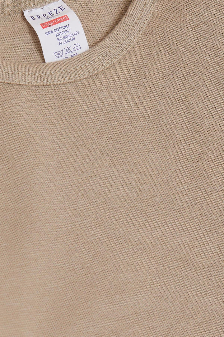 BRE Breeze Baby Boy Snap Bodysuit Basic 9 أشهر - 3 سنوات، المنك - مرتفعات الجنيه الاسترليني