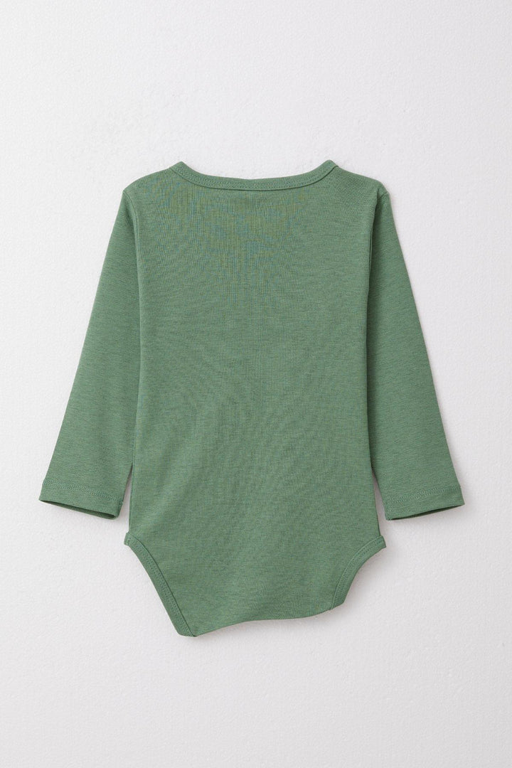 BRE Breeze Baby Boy Snap Bodysuit مع طباعة سيارة، 9 أشهر - 3 سنوات، أخضر - تروفا