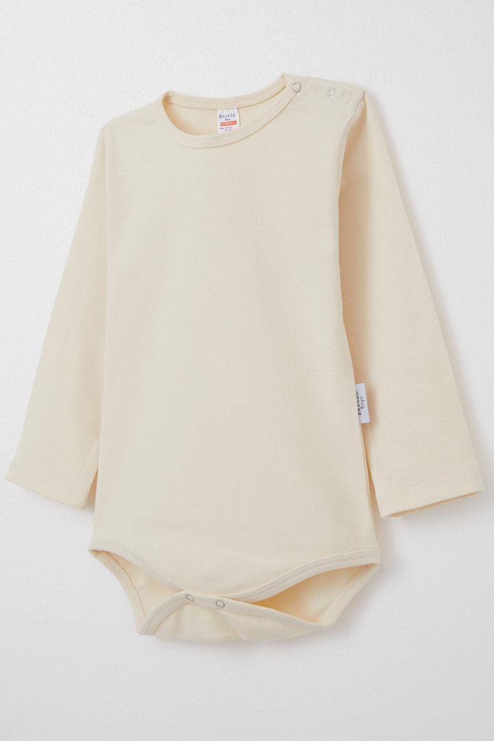 BRE Breeze Baby Boy Snap Bodysuit Basic 9 Months-3 Years, Cream - Pittsburgh