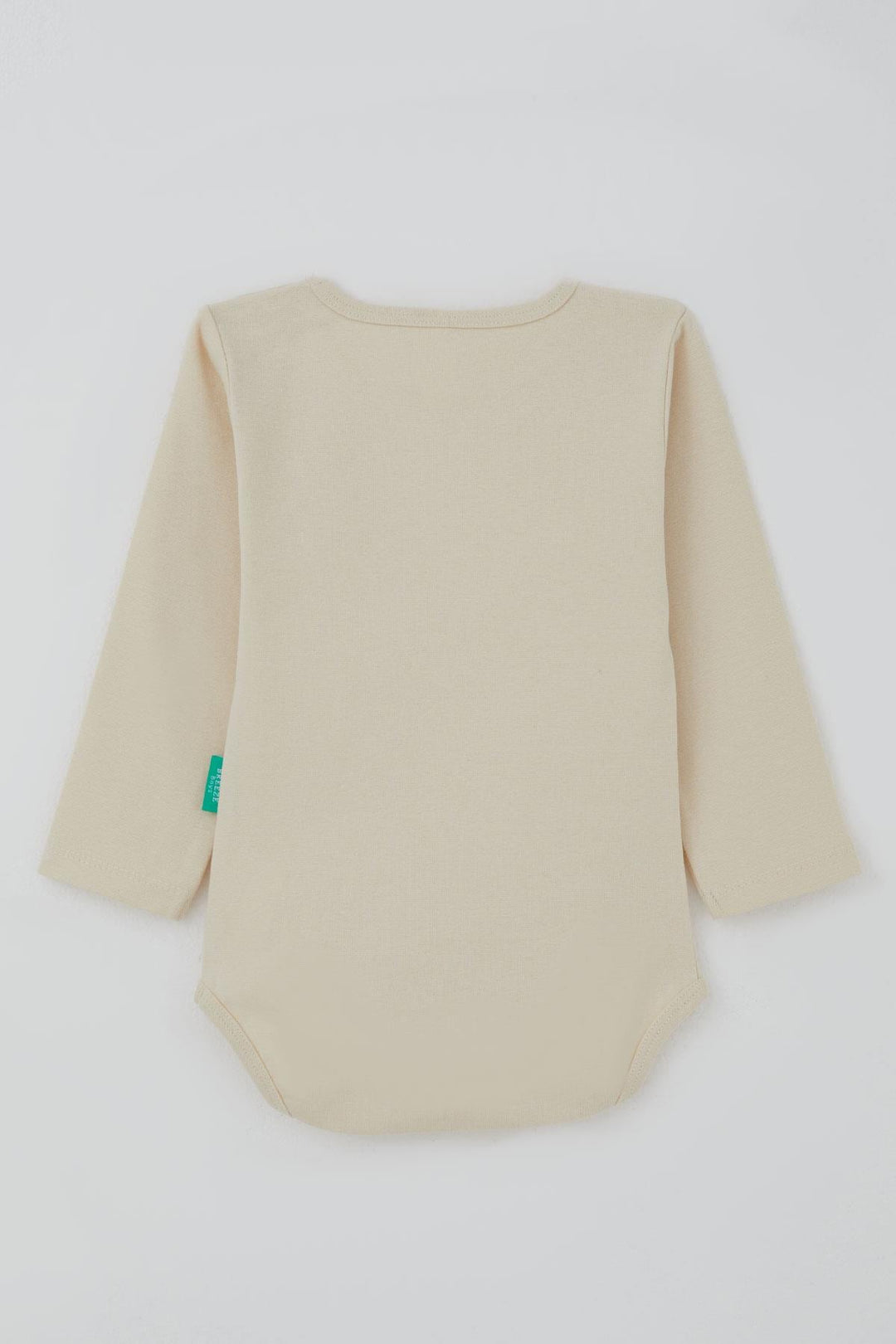 BRE Breeze Erkek Bebek Çıtçıtlı Zıbın Body Basic 9 Ay-3 Yaş, Krem - East Brunswick