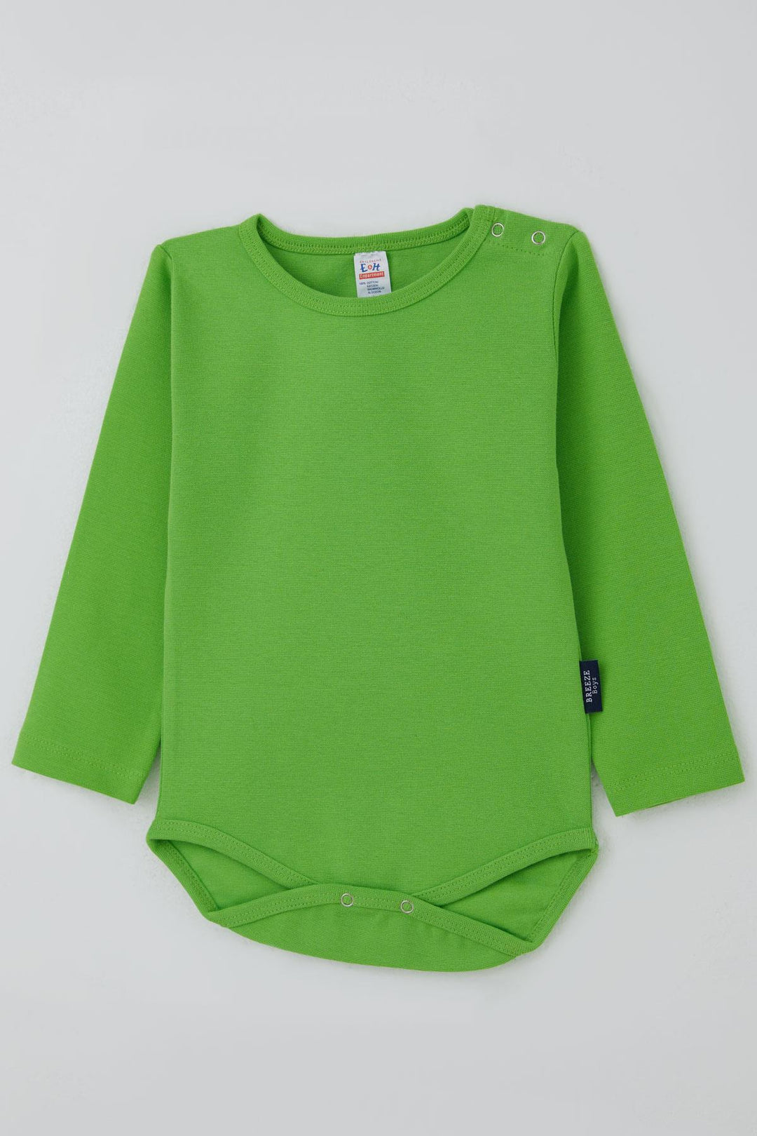 BRE Breeze Erkek Bebek Çıtçıtlı Zıbın Body Basic 9 Ay-3 Yaş, Yeşil - Northglenn