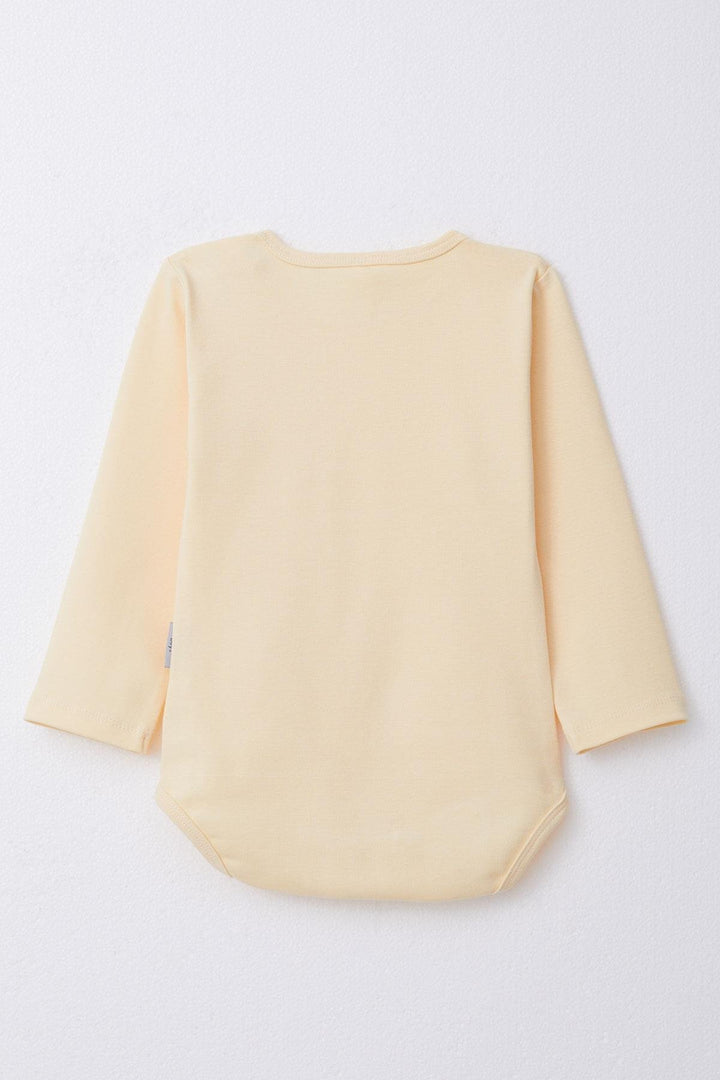 BRE Breeze Baby Boy Snap Bodysuit Basic 9 أشهر - 3 سنوات، أصفر - Wedel