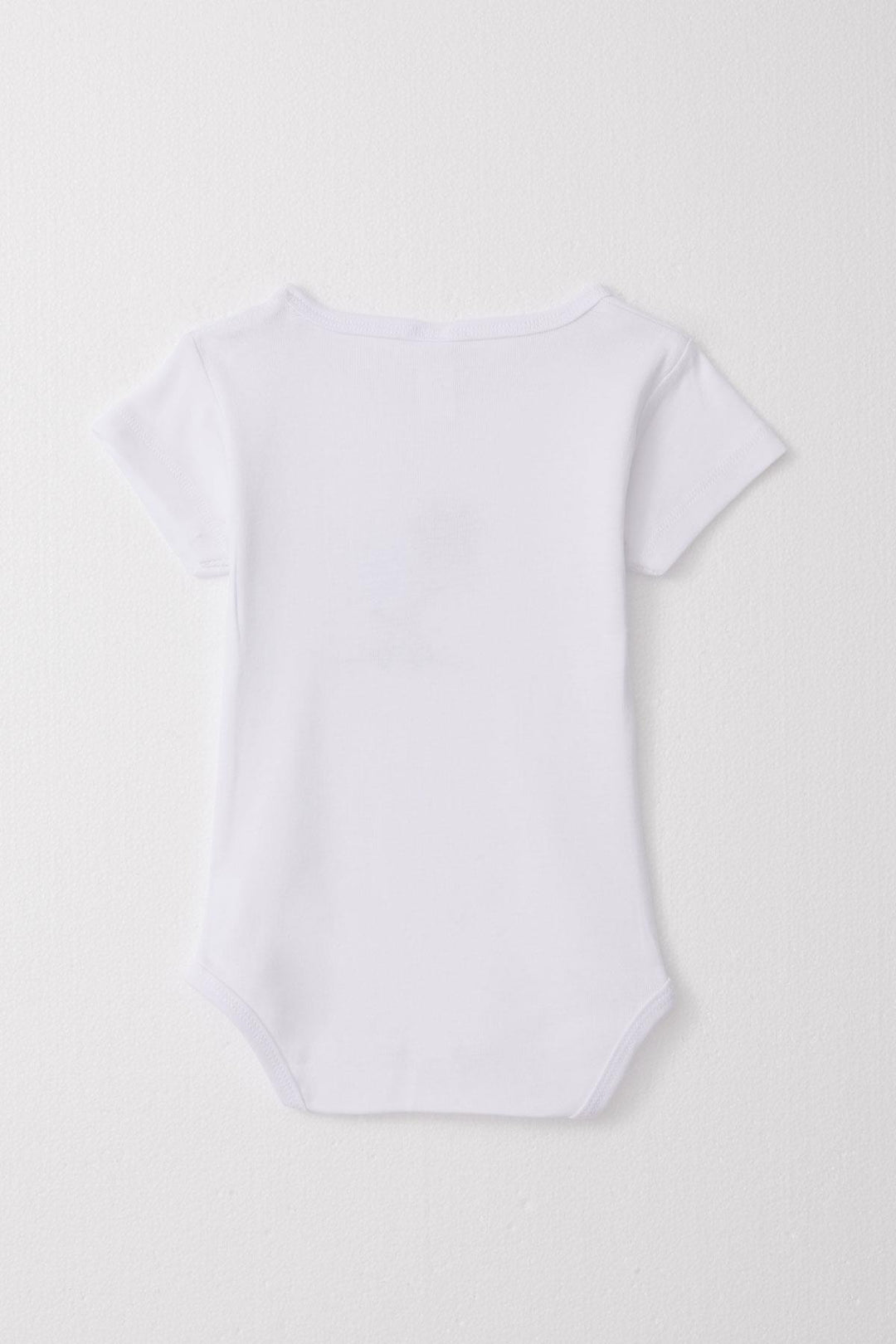 BRE Breeze Baby Boy Snap Fastener Bodysuit لطيف لوح التزلج الزرافة المطبوعة 9 أشهر - 3 سنوات، أبيض - Ladispoli