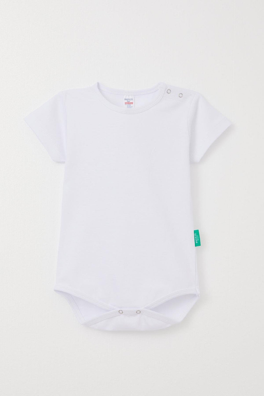 BRE Breeze Baby Boy Snap Bodysuit Basic 9 Months-3 Years, White - Hoffman Estates