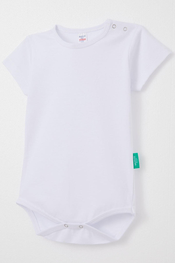 BRE Breeze Baby Boy Snap Bodysuit Basic 9 Months-3 Years, White - Hoffman Estates