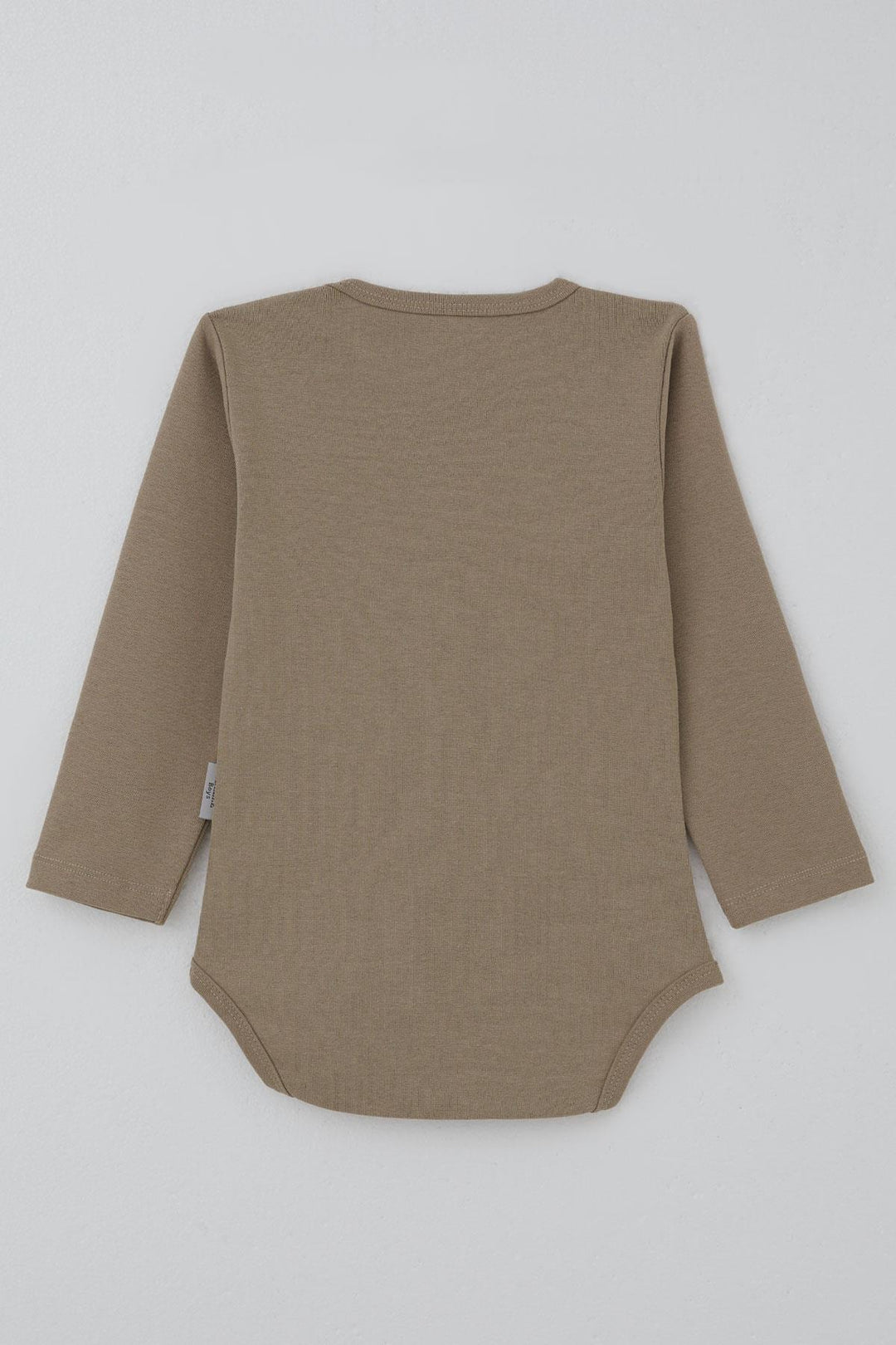 BRE Breeze Erkek Bebek Çıtçıtlı Zıbın Body Basic 9 Ay-3 Yaş, Vizon - San Pedro Garza García