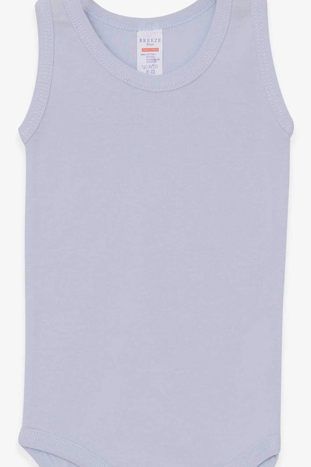 BRE Breeze Baby Boy Snap Bodysuit 9 أشهر - 3 سنوات، أزرق ثلجي - Herzogenrath