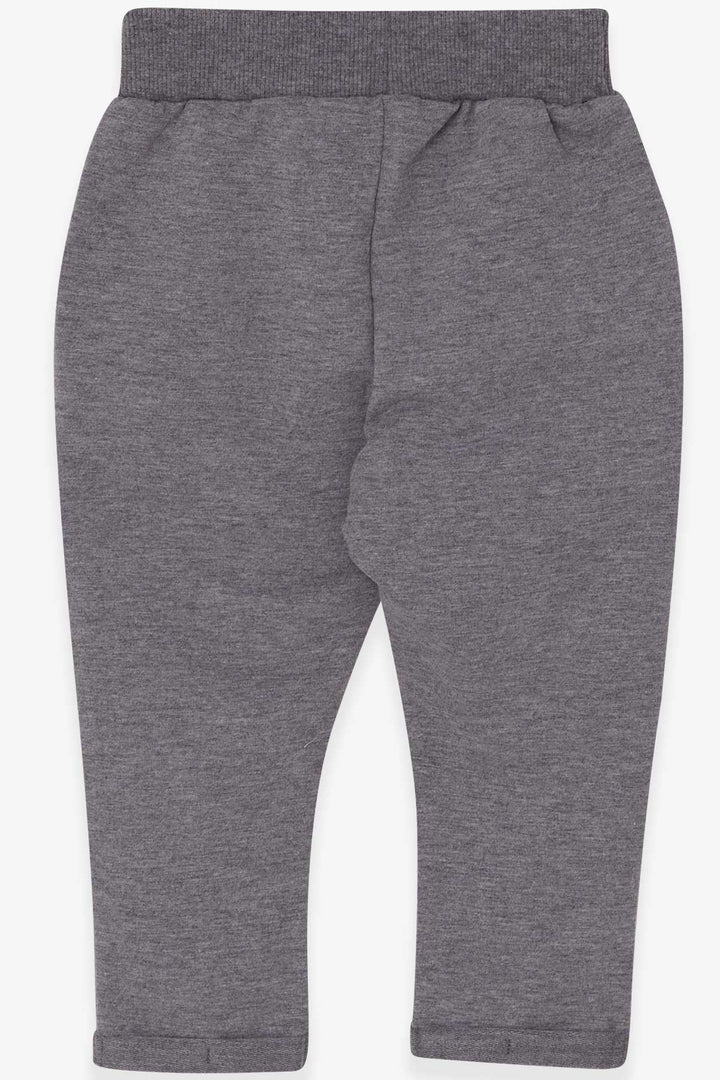 BRE Breeze Baby Boy Sweatpants Armalı Basic 9 أشهر - 3 سنوات، مزيج رمادي داكن - Nijkerk