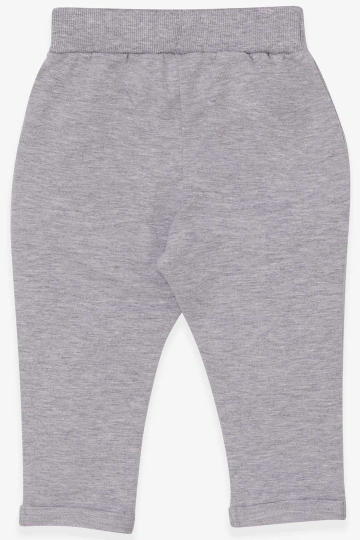 BRE Breeze Baby Boy Sweatpants Armalı Basic 9 أشهر - 3 سنوات، مزيج رمادي فاتح - بنسالم