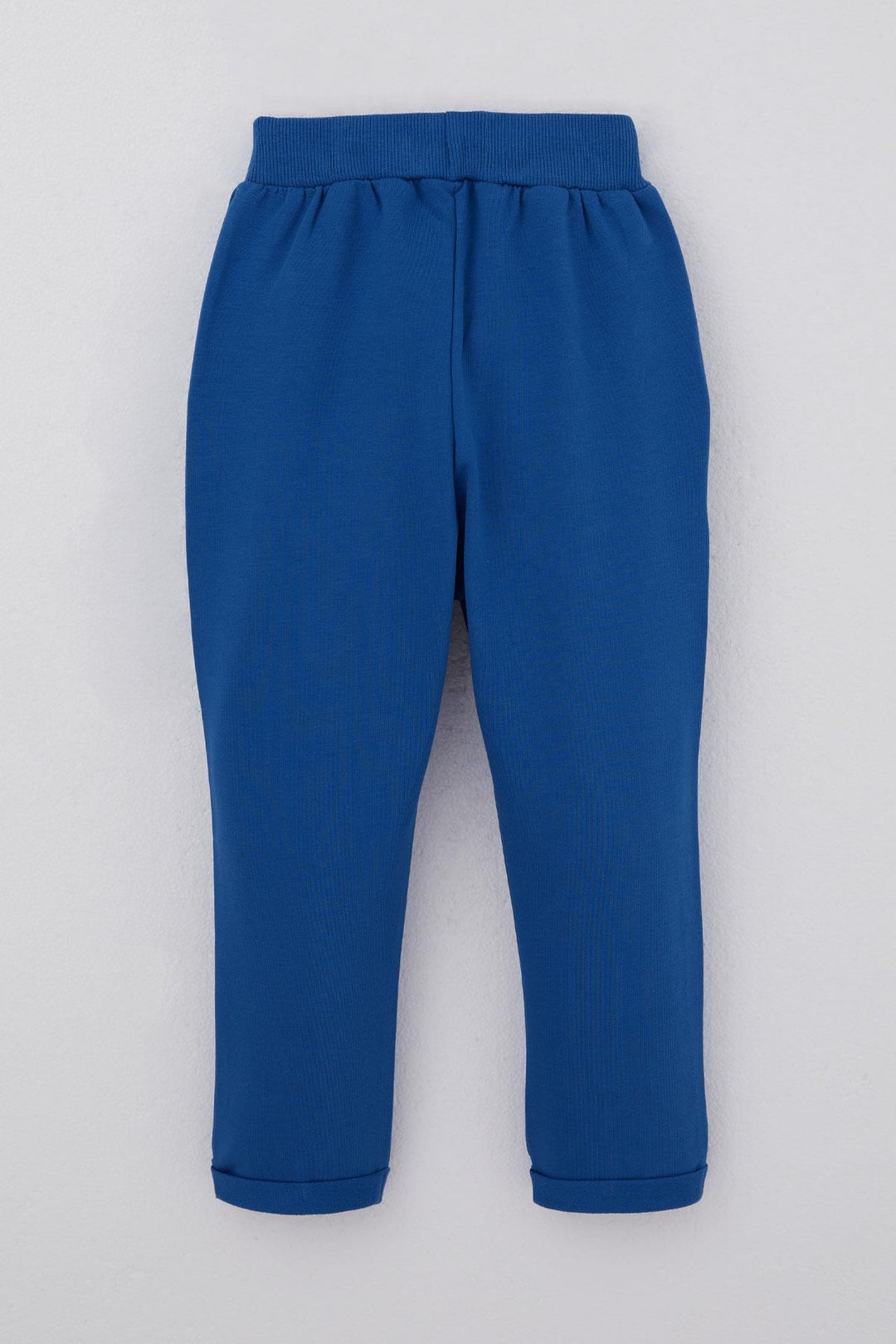 BRE Breeze Baby Boy Sweatpants with Bear Embroidery Button Detail 9 Months-3 Years, Sky Blue - Colmenar Viejo