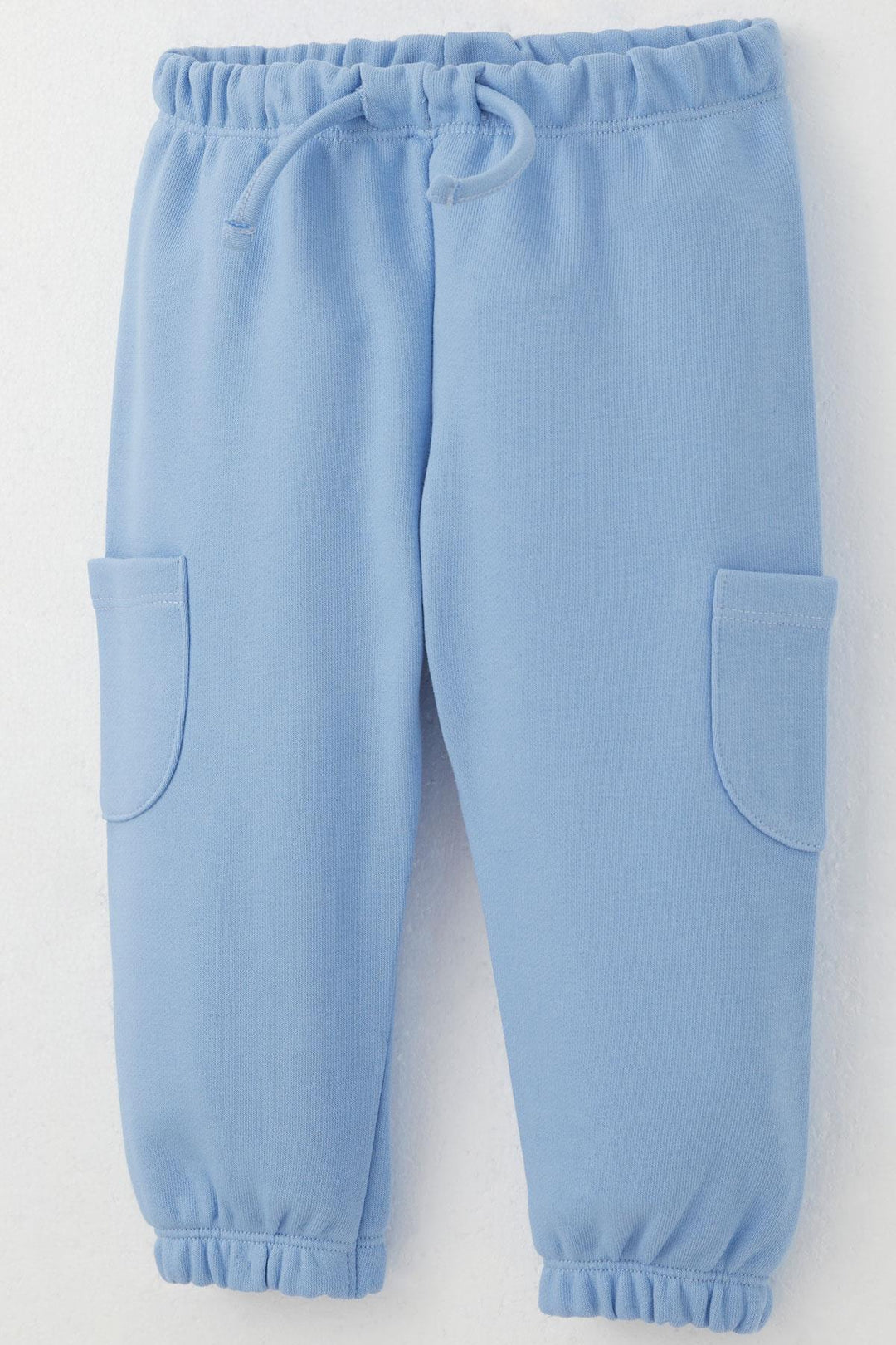 BRE Breeze Baby Boy Sweatpants Cargo Pocket Drawstring Accessorized 6 Months-2 Years, Light Blue - Sunbury