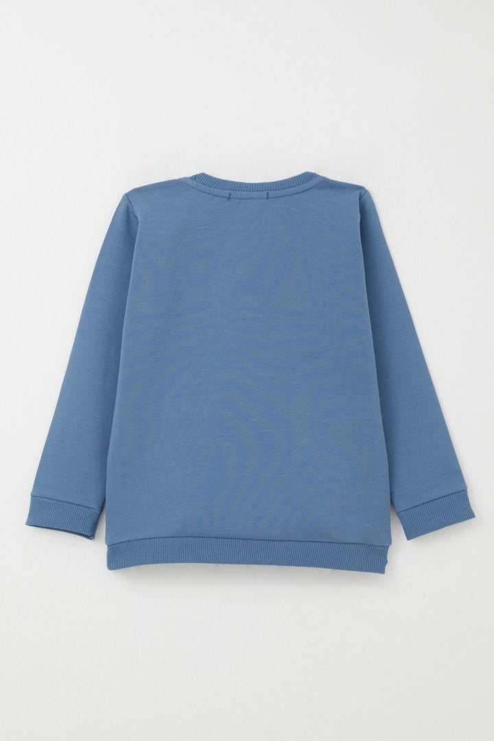 BRE Breeze Baby Boy Tracksuit with Happy Puppy Embroidery 9 Months-3 Years, Indigo - Welwyn Garden City