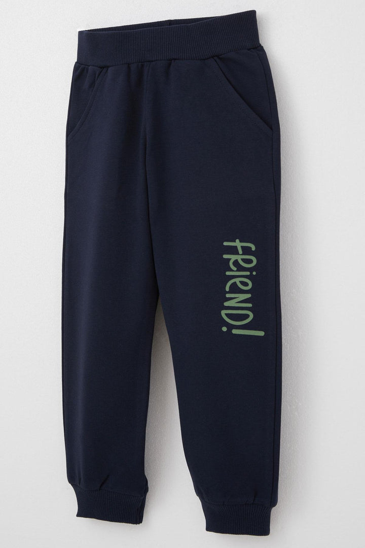 BRE Breeze Baby Boy Tracksuit with Cute Squirrel Print on the Back 9 Months-3 Years, Khaki Green - Gifhorn