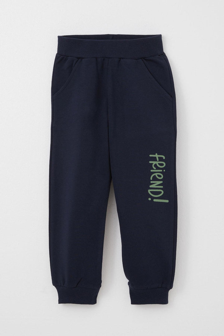 BRE Breeze Baby Boy Tracksuit with Cute Squirrel Print on the Back 9 Months-3 Years, Khaki Green - Gifhorn